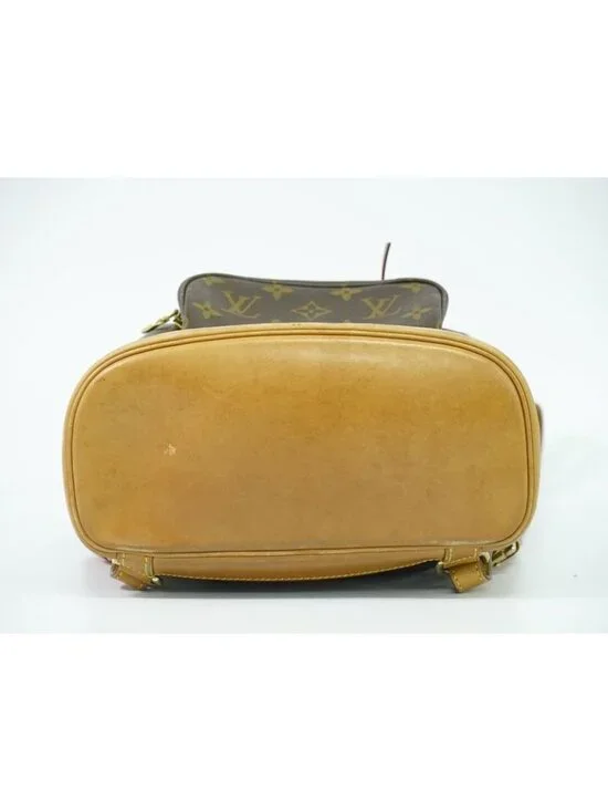 Louis Vuitton Montsouris MM Rucksack Sac Backpack Monogram Brown - Picture 3 of 9